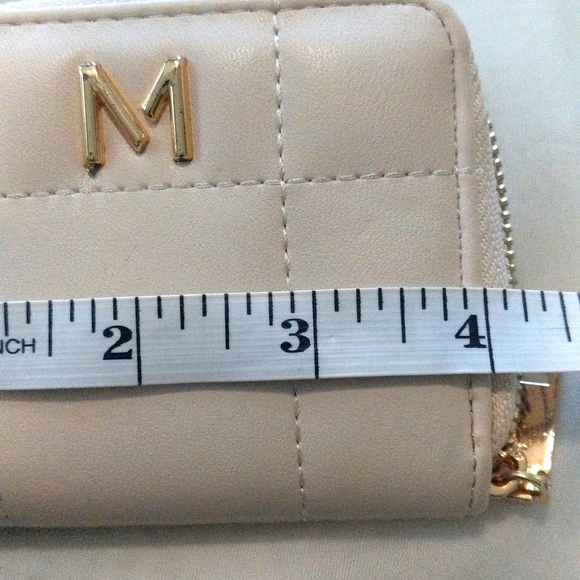 Mango Small Women's Quilted Card Wallet - Picture 7 of 8